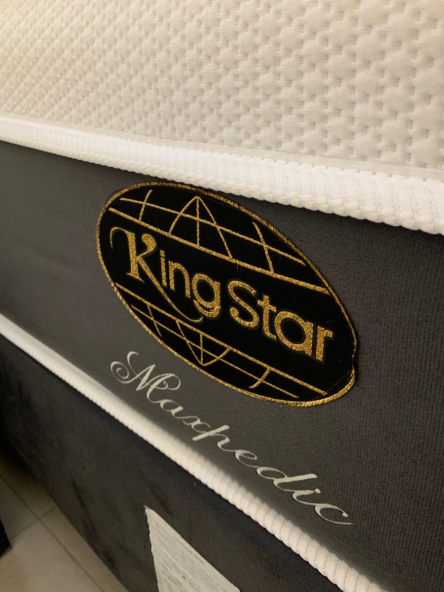 king star colchões - Colchão Box Casal