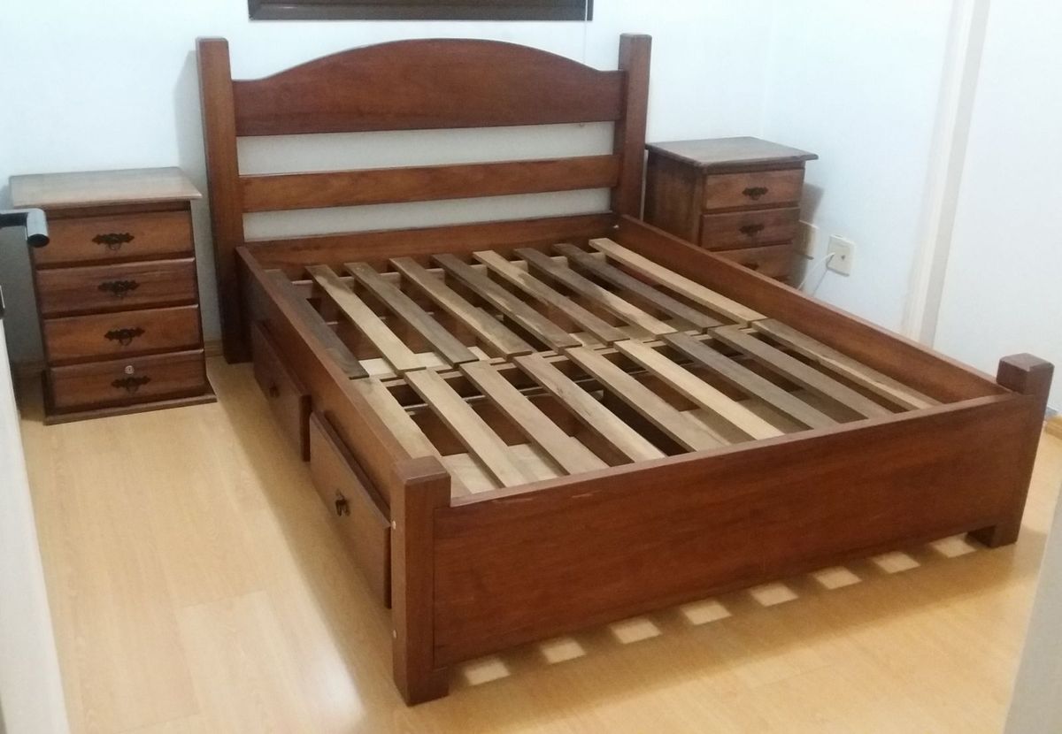 Cama de Casal Móvel Embú Das Artes Usado 36247709 enjoei