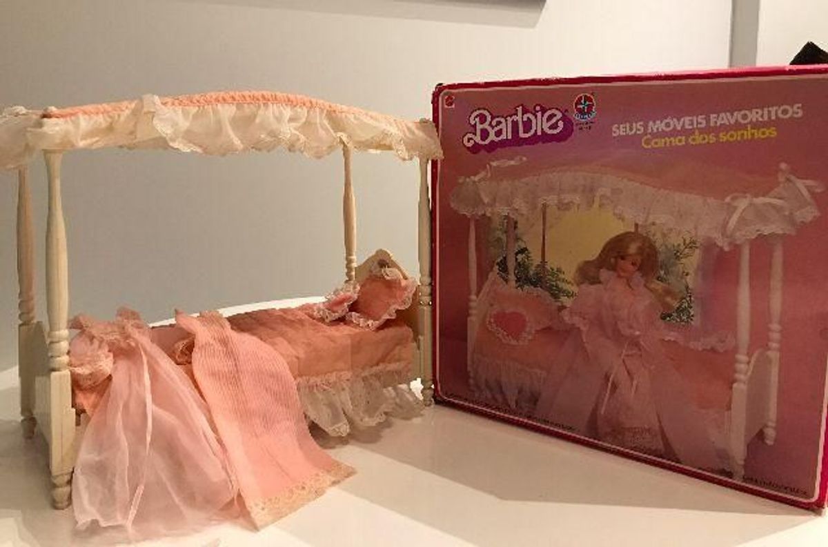 Casa da Barbie Estrela com móveis e acessórios Anos 80 