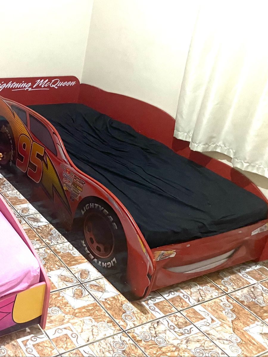 Cama Infantil Relâmpago Mcqueen em Mdf (ótimo Estado) Tatuí Sp | Item ...