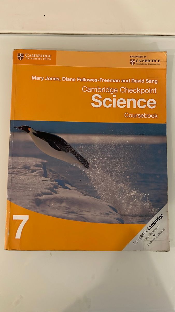 Cambridge Checkpoint Science Coursebook 7 | Livro Cambridge University ...