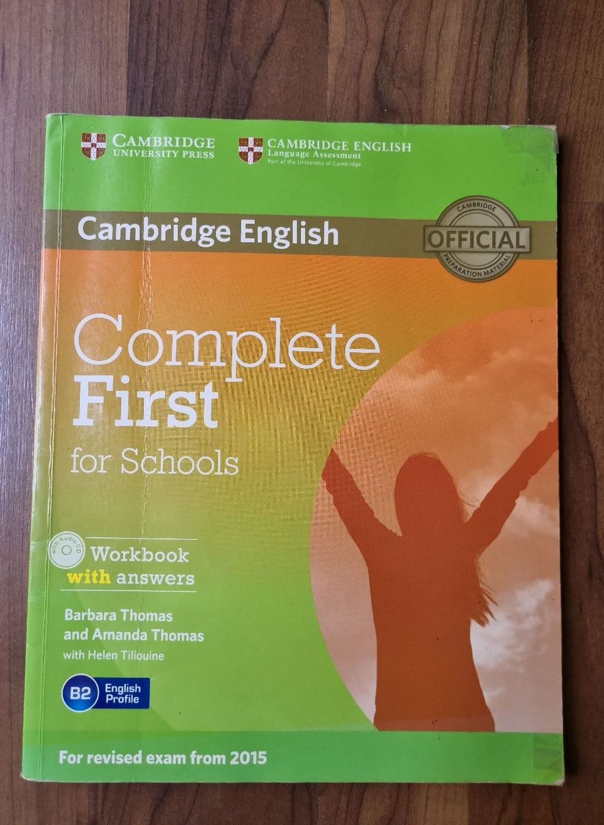 Cambridge English Complete First - Workbook | Livro Cambridge English ...