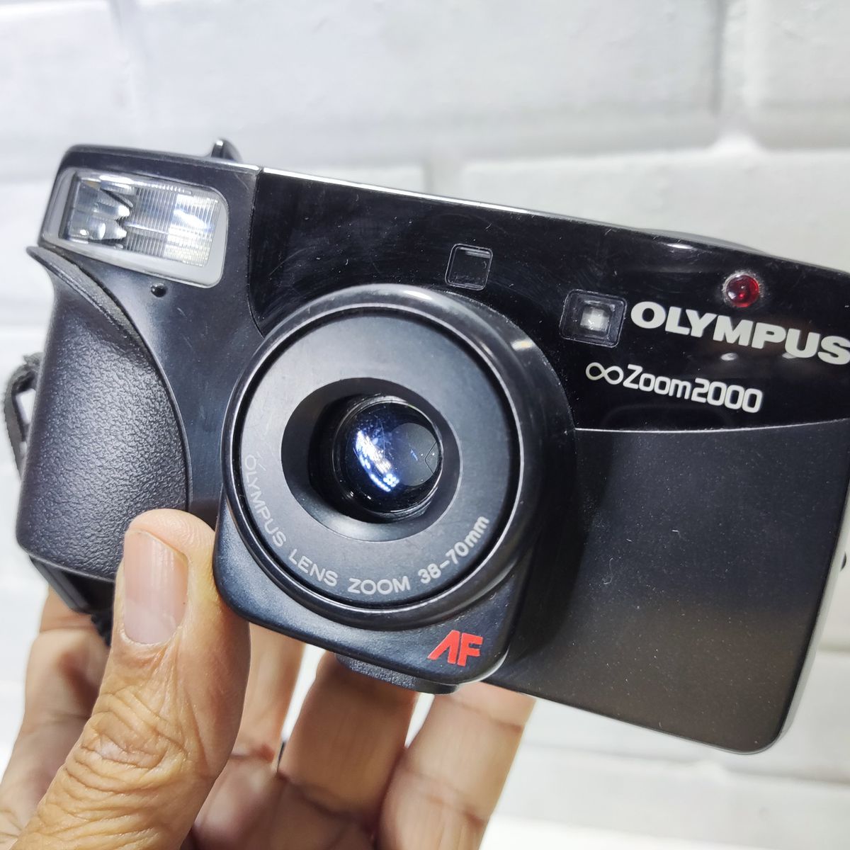 Camera Analógica Antiga Não Funciona Olympus Zoom 2000 Disp Produto
