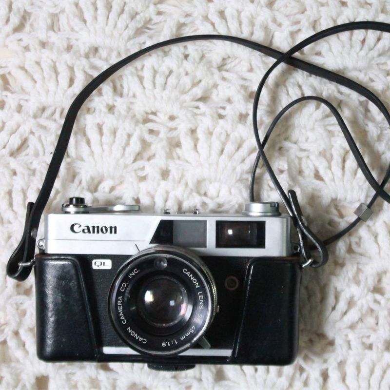 Câmera Analógica Canon Canonet Ql 19 | Máquina Fotográfica