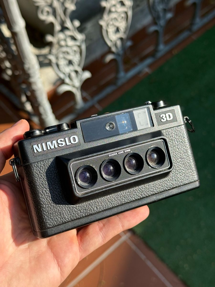 Camera Analogica Nimslo 3d | Máquina Fotográfica Analógica Nimslo Usado ...