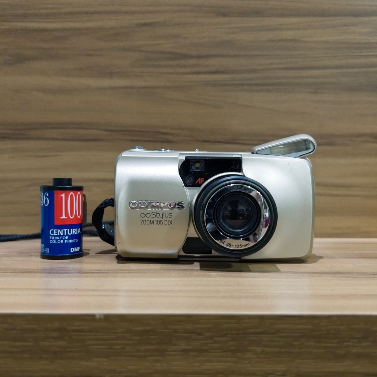 Câmera Analógica Olympus Mju Zoom 105 Deluxe | Olympus Usado