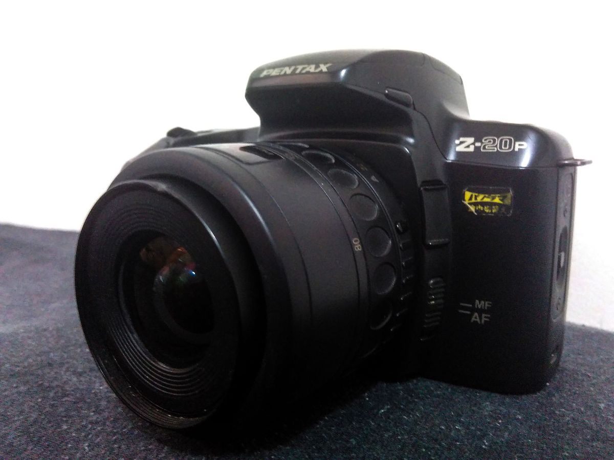 Câmera Analogica Pentax Z20p Filme 35mm Lente 3580mm Máquina