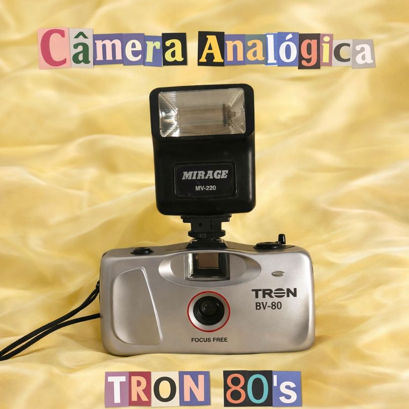 Câmera Analógica Tron Bv-80 Prata | Máquina Fotográfica Analógica Tron ...
