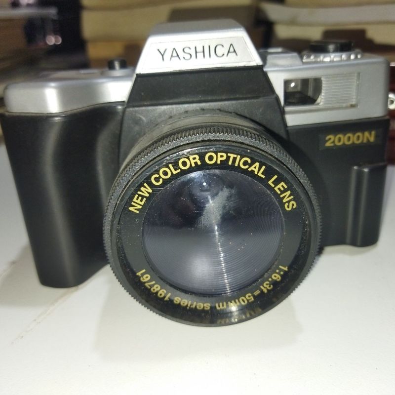 Câmera Analógica Yashica Máquina Fotográfica Analógica Yashica Usado  109753893 enjoei