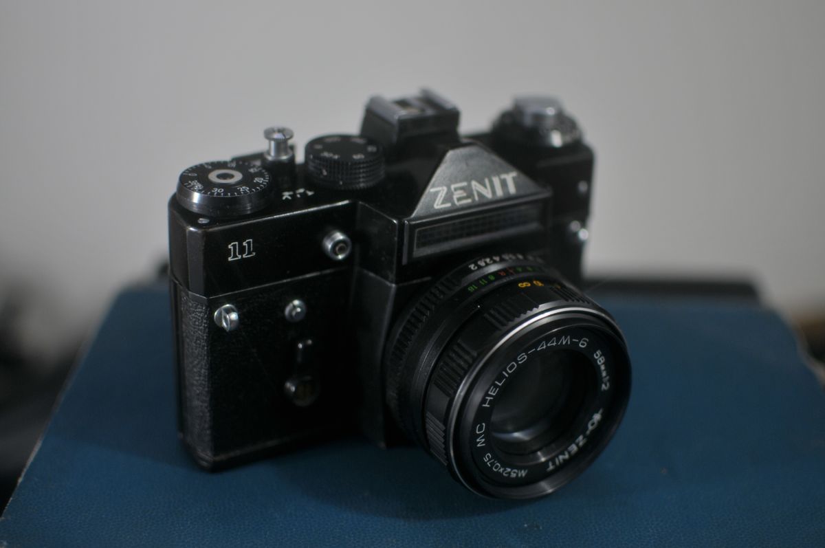 Câmera Analógica Zenit 11 | Máquina Fotográfica Analógica Zenit Usado ...