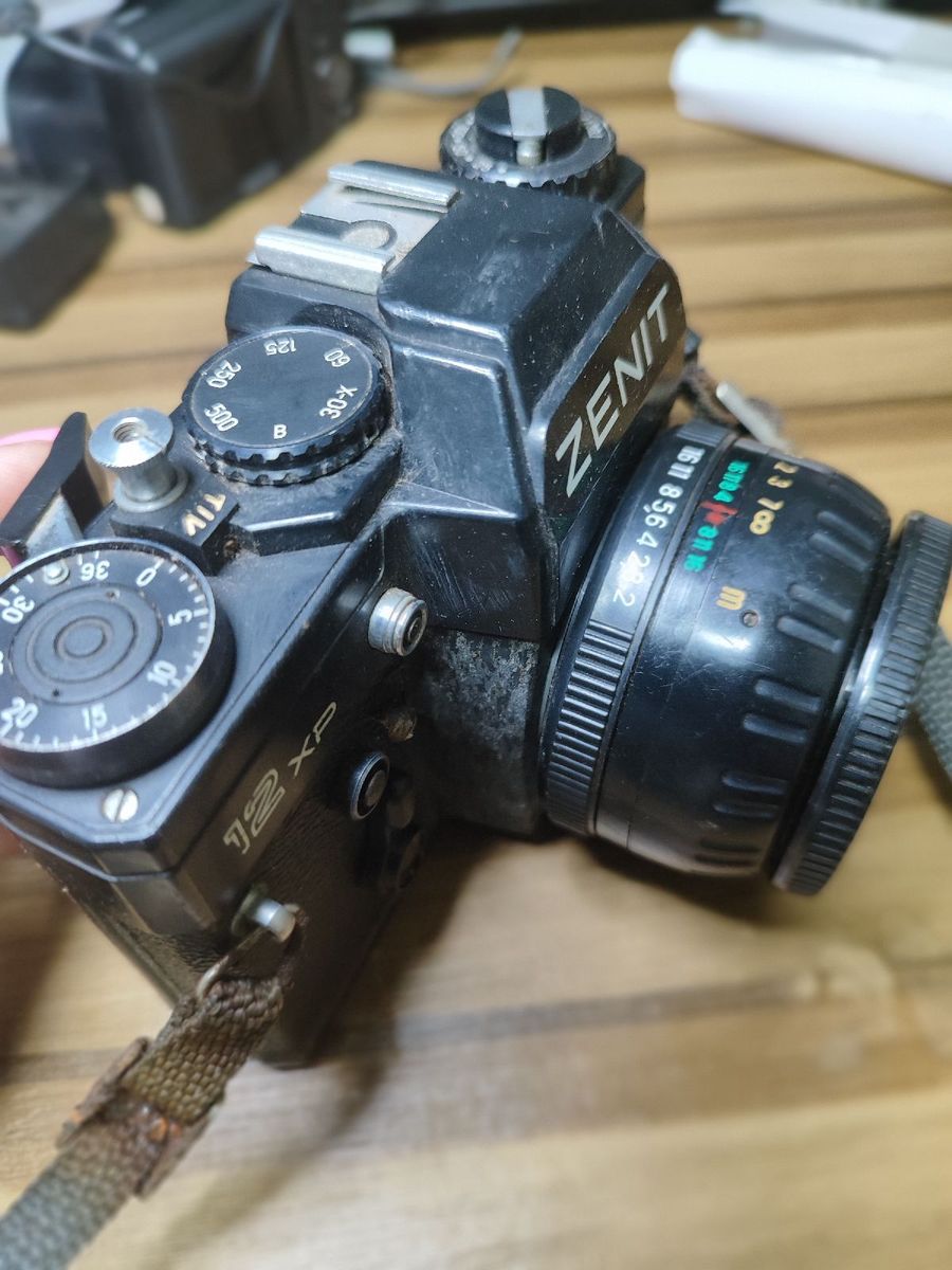 Câmera Antiga Zenit | Máquina Fotográfica Analógica Zenit Usado ...