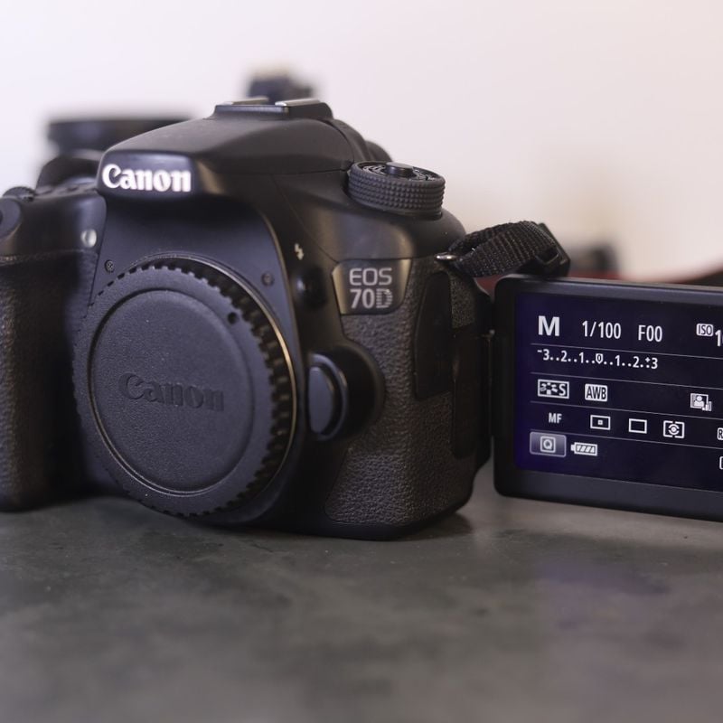 Camera Canon Eos 70d +18-55mm | Canon Usado 87934034 | enjoei