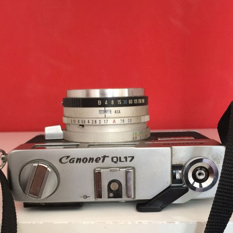 Câmera Canon Giii Ql Serie Canonet Ql17 | Máquina Fotográfica