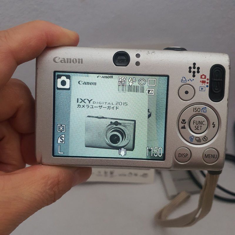 【ジャンク品】Canon IXY DIGITAL 20 IS Câmera Canon Ixy Digital 20 Is 8.0 Mp | Canon Usado