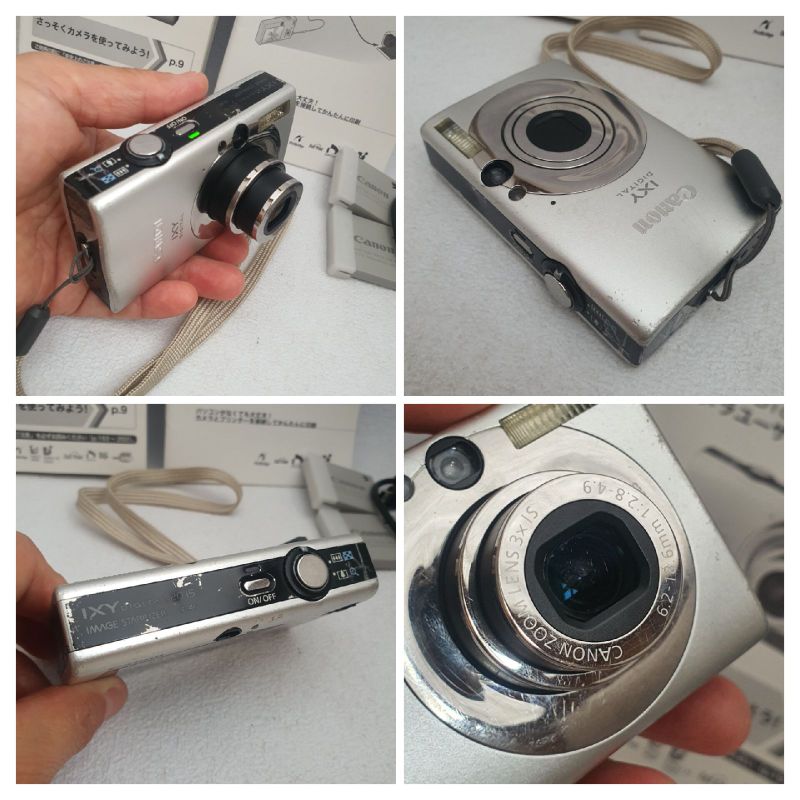 Câmera Canon Ixy Digital 20 Is 8.0 Mp | Canon Usado