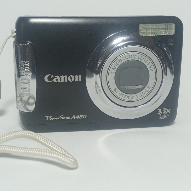 Camera Canon Powershot - A480 - 10.0 Megapixels (Favor Ler