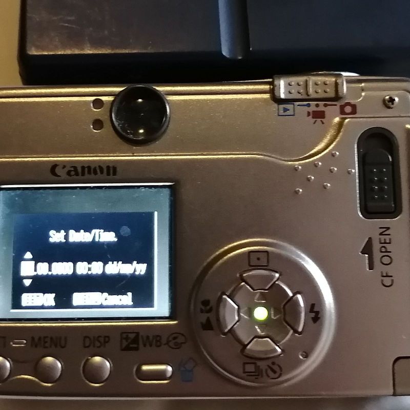 Câmera Canon Powershot S200 Digital Das Primeiras | Canon Usado