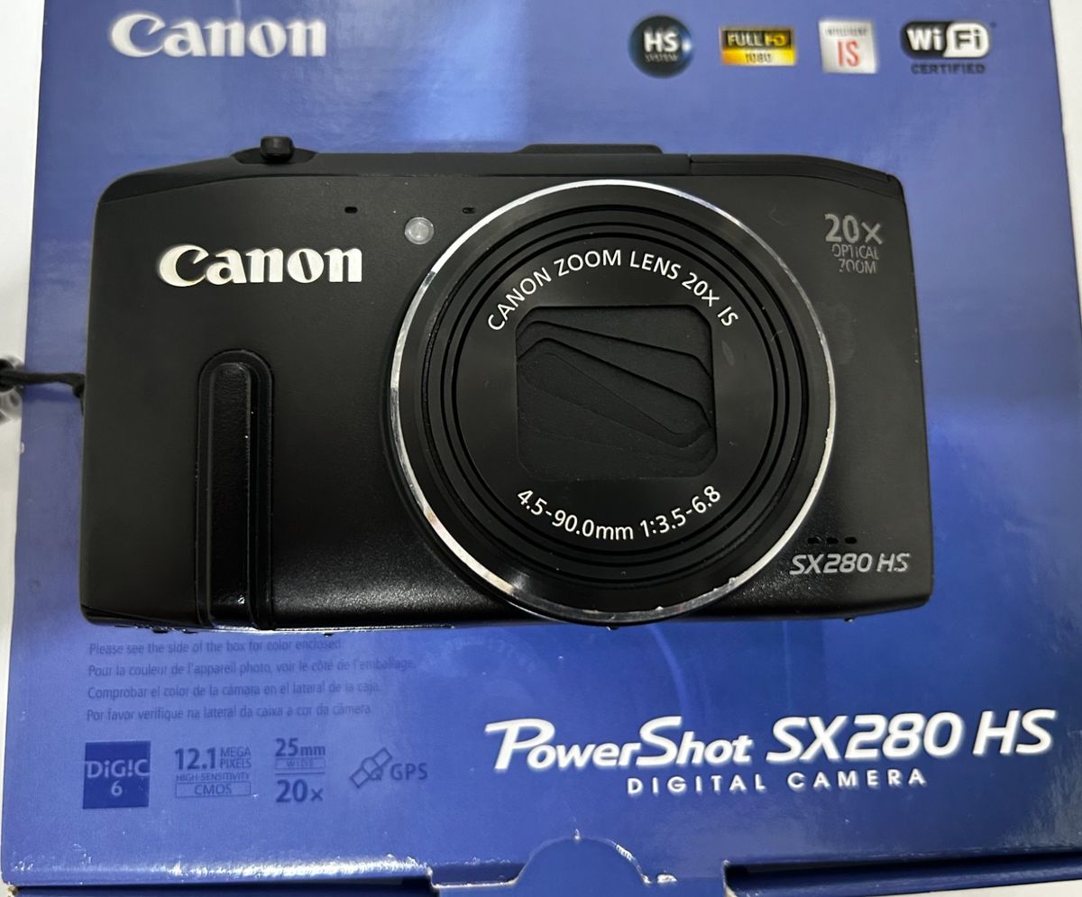 Camera Canon Powershot Sx280 Hs - Leia Descrição | Canon Usado