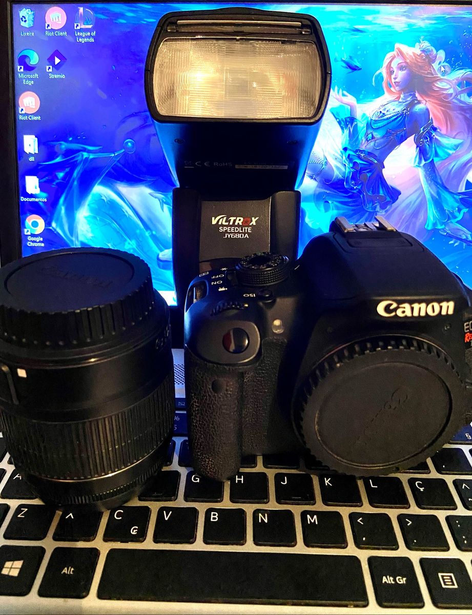 Câmera Canon T5i Máquina Fotográfica Digital Canon Usado 75730824