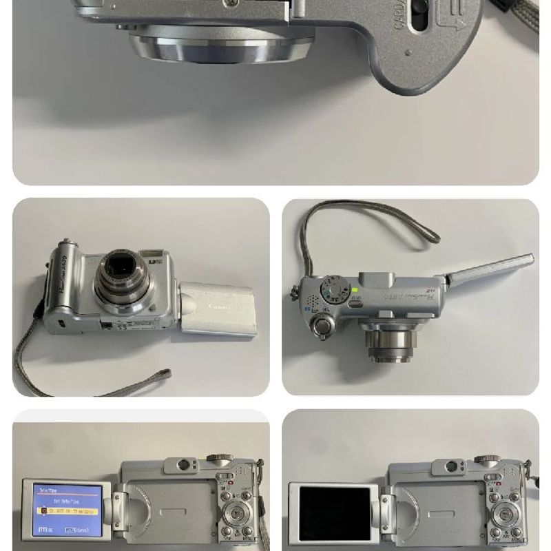 【美品】 Canon PowerShot A630 Canon Câmera digital PowerShot A630 8MP com zoom óptico de 4x