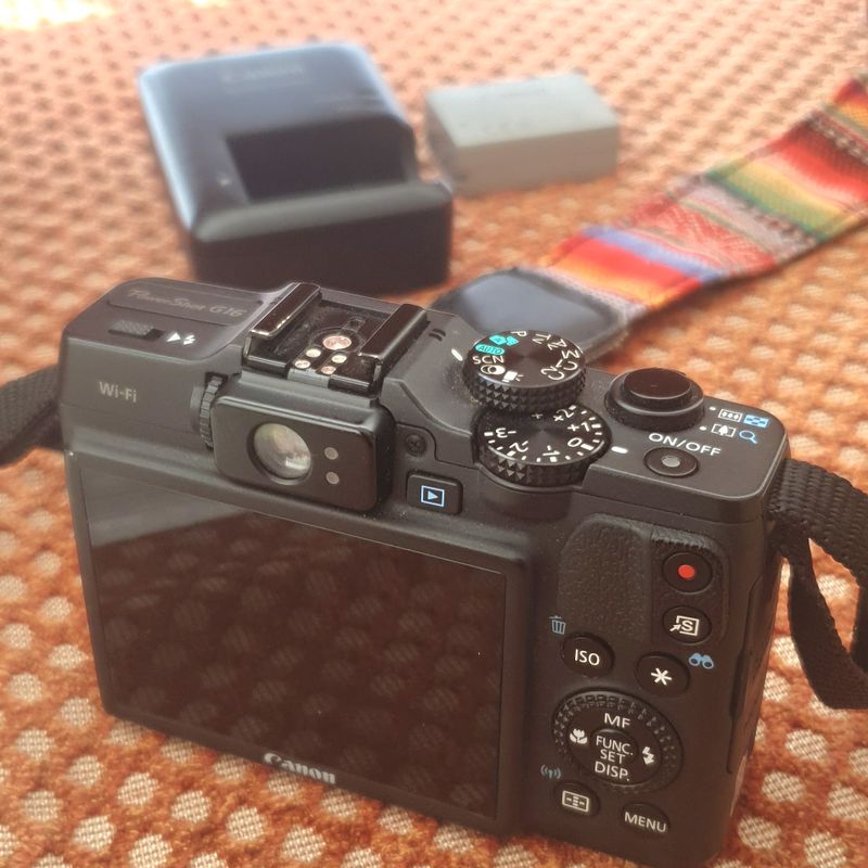 Câmera Digital Canon Powershot G16 | Máquina Fotográfica Digital