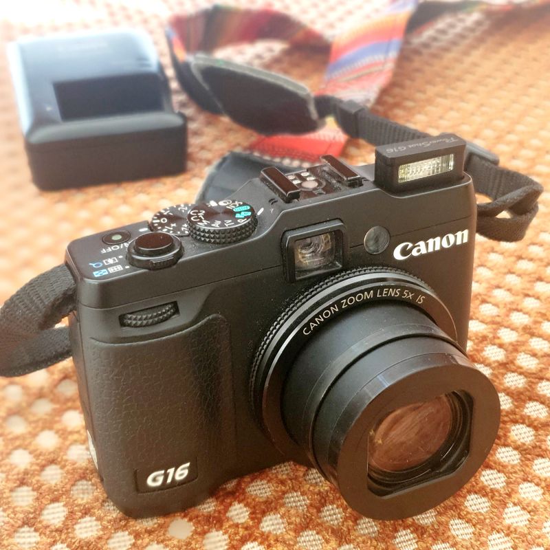 Câmera Digital Canon Powershot G16 | Máquina Fotográfica Digital