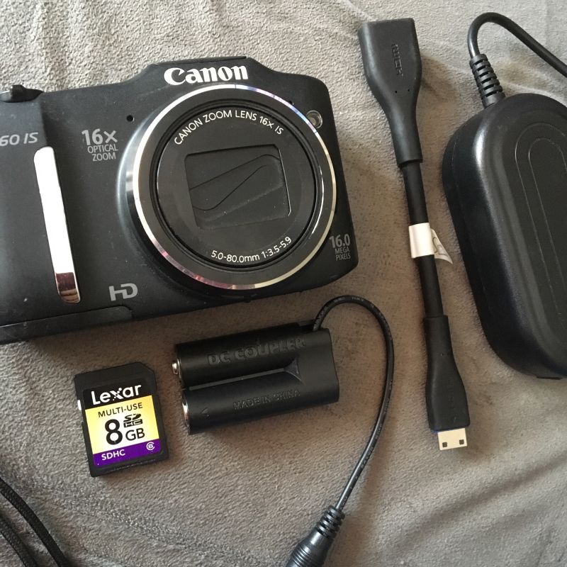 Câmera Digital Canon Powershot Sx160 Is | Máquina Fotográfica