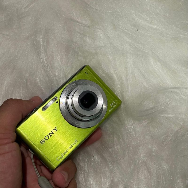 Camera Digital Cyber Shot Sony Dsc-W530 Verde (Cor Rara) | Sony
