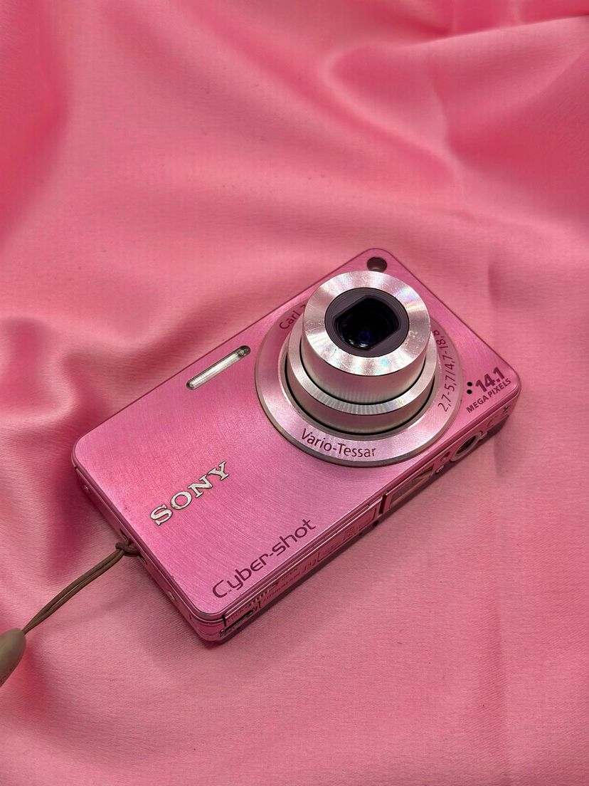 Camera Digital Cybershot Rosa Chiclete 14.1mp (nova/caixa Original ...