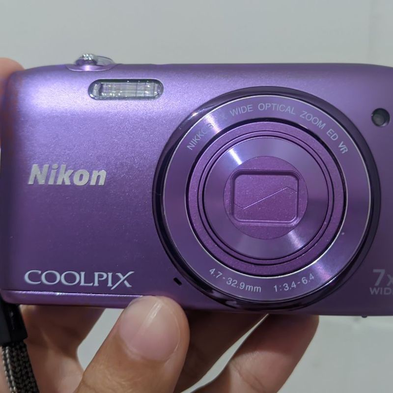 Câmera Digital Nikon Coolpix S3500 Roxa | Nikon Usado 103488297