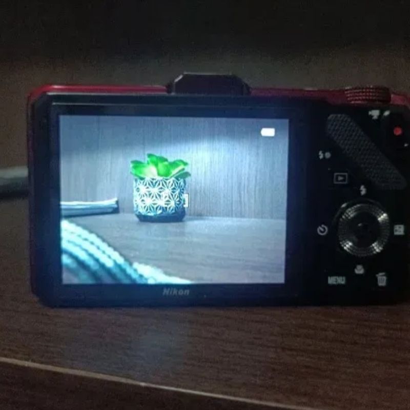 Câmera Digital Nikon Coolpix S9300 Vermelha | Máquina Fotográfica
