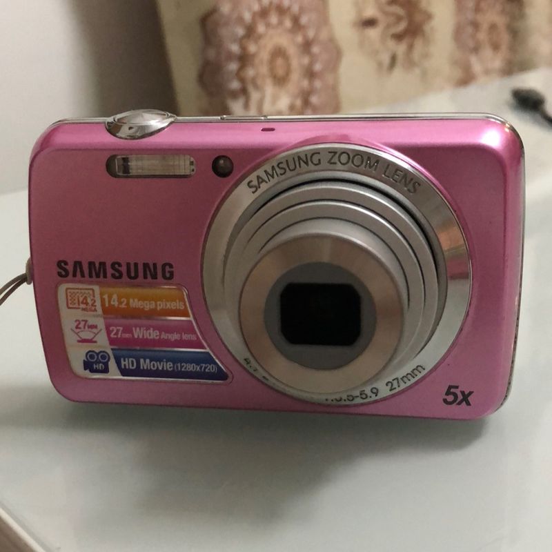 Câmera Digital Samsung Pl20 14.2mp Lcd 2.7, 5x Zoom. | Samsung