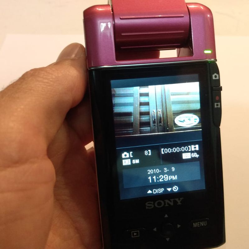 Camera Digital Sony Antiga Bloggie Mhs-Pm5 360 Graus | Máquina