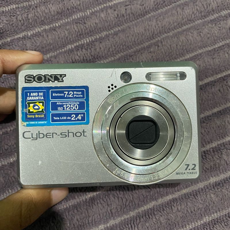 Câmera Digital Sony Cyber-Shot 7.2 Mega Pixels | Sony Usado