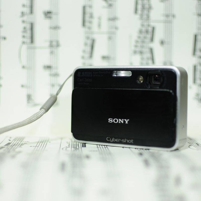 Sony Câmera digital Cybershot DSC-T2 8MP com zoom óptico 3x