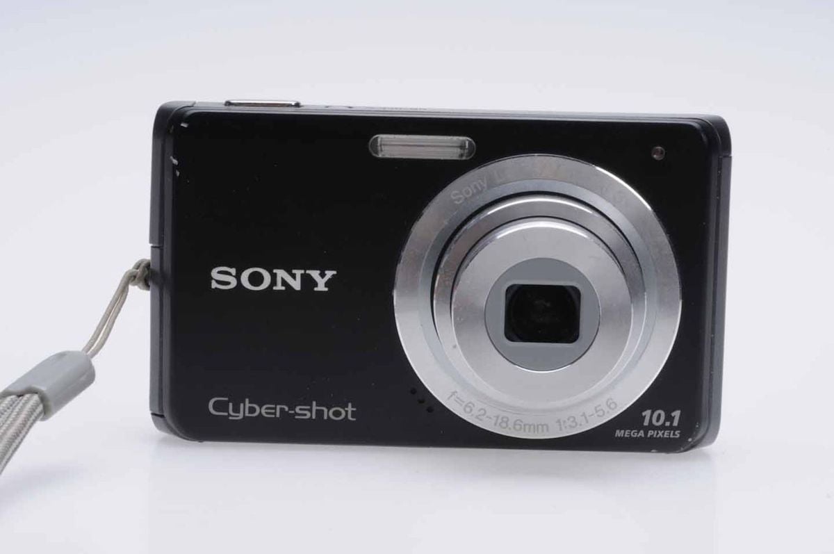 Câmera Digital Sony Cyber Shot Dscw180 10.1 Mp Preto Máquina