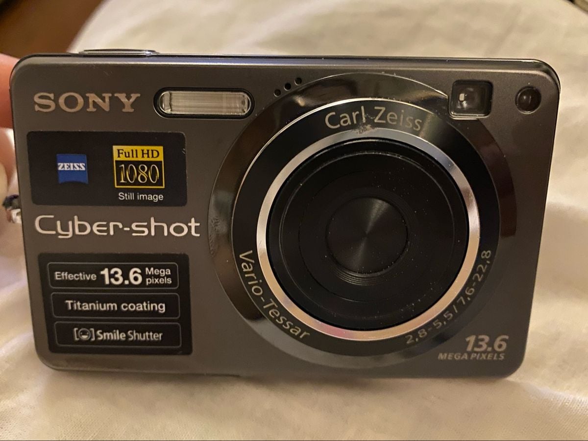 【ジャンク品】SONY DSC-W300 G Câmera Digital Sony Cyber Shot Dsc W300 de Titânio | Máquina