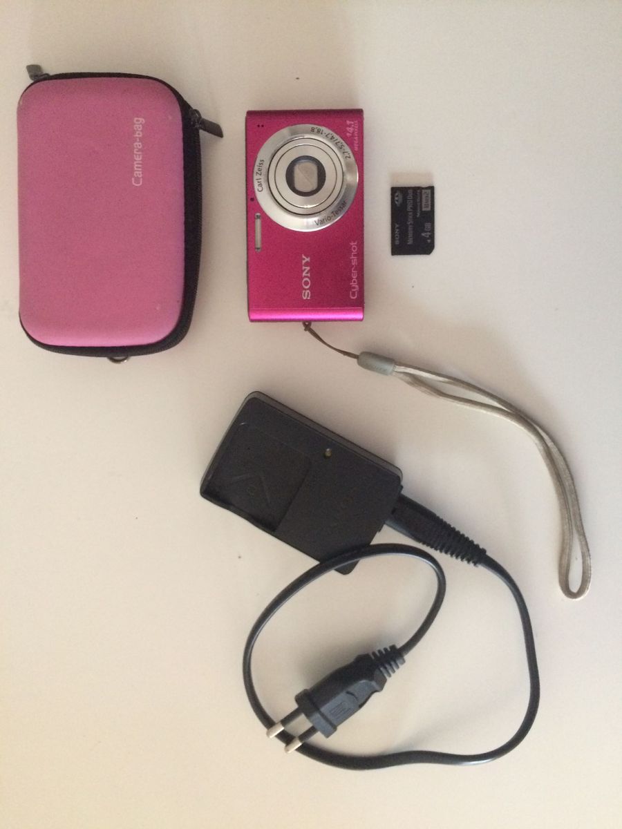 Camera Digital Sony Cyber Shot Rosa | Produto Vintage e Retro Sony ...