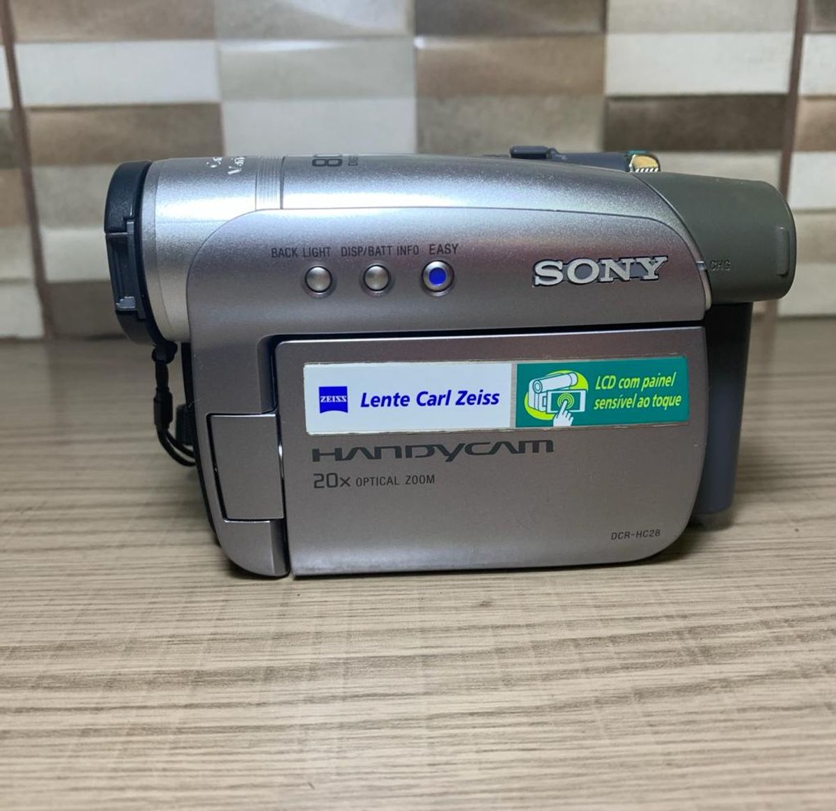 Câmera Filmadora Sony Handycam Carl Zeiss Vario Tessar 20x Optical Zoom