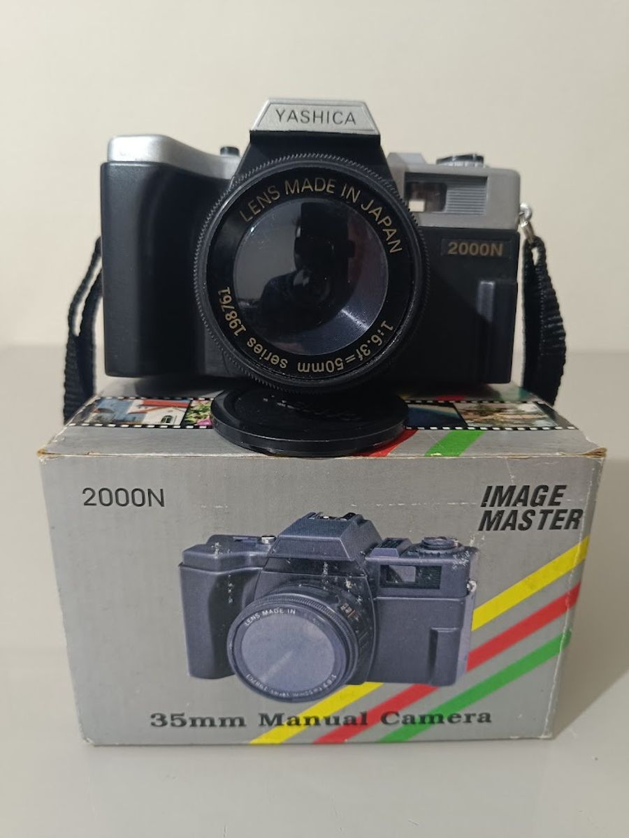 Câmera Fotográfica Analógica Yashica 2000n Funcionando Caixa Máquina  Fotográfica Analógica Yashica Usado 105882262 enjoei