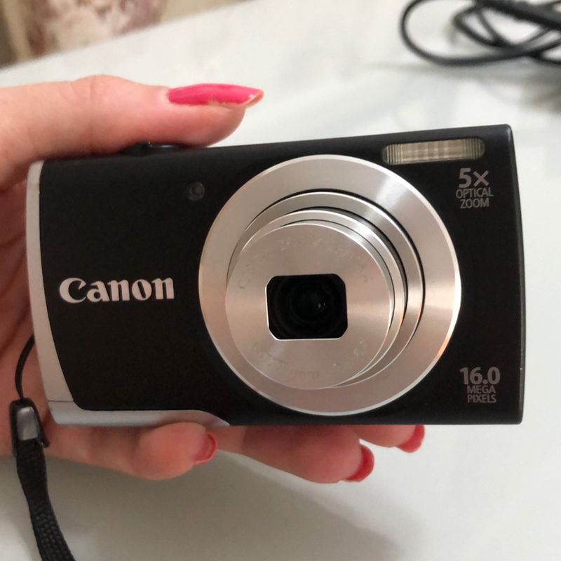 Câmera Fotográfica Canon Powershot A2600 16mp Ótico 5x Lcd de 2,7