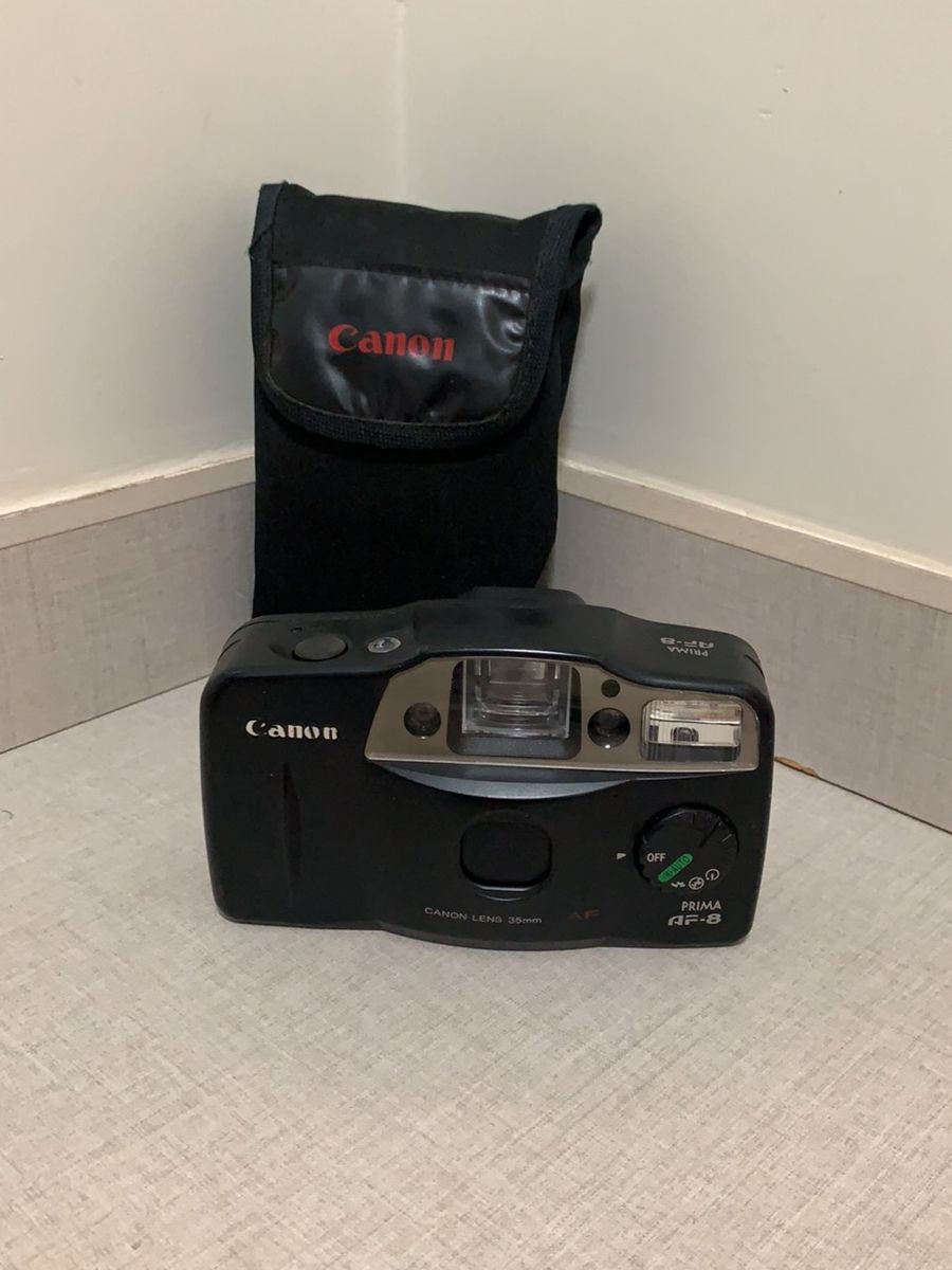 Câmera Fotográfica Canon Prima Af8 Máquina Fotográfica Analógica