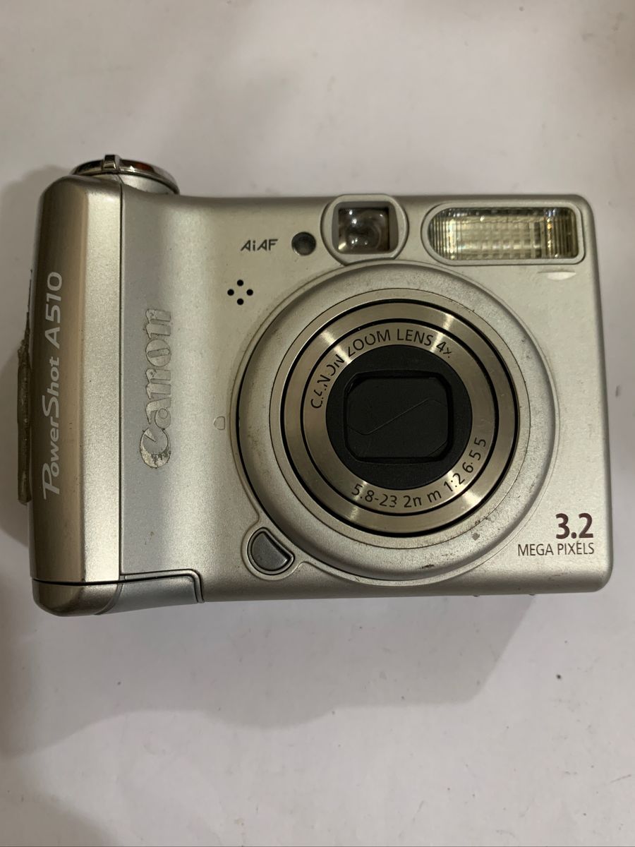 【動作確認済み】Canon PowerShot A510 PC1107 Câmera Fotográfica Digital Canon Powershot A510 3.2 Mega Pixels