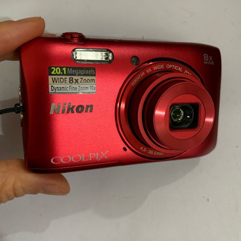 Câmera Fotográfica Digital Nikon 20.1 Mega Pixels Coolpix S3600 | Máquina  Fotográfica Digital Nikon Usado 94118448 | enjoei