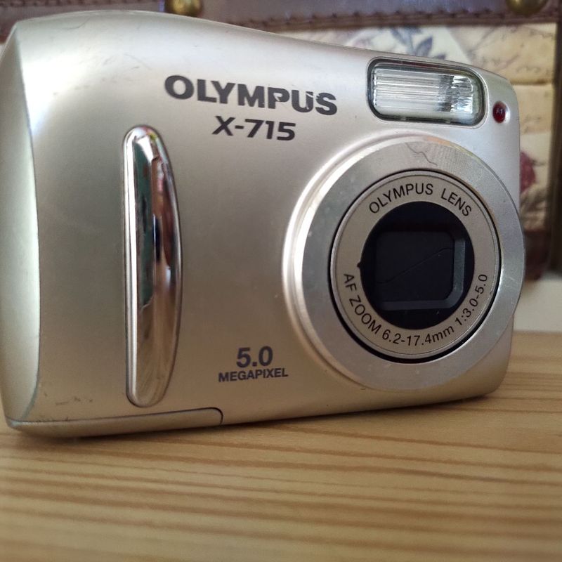 Câmera Fotográfica Digital Olympus X-715, Máquina Fotográfica Digital  Olympus Usado 53247437