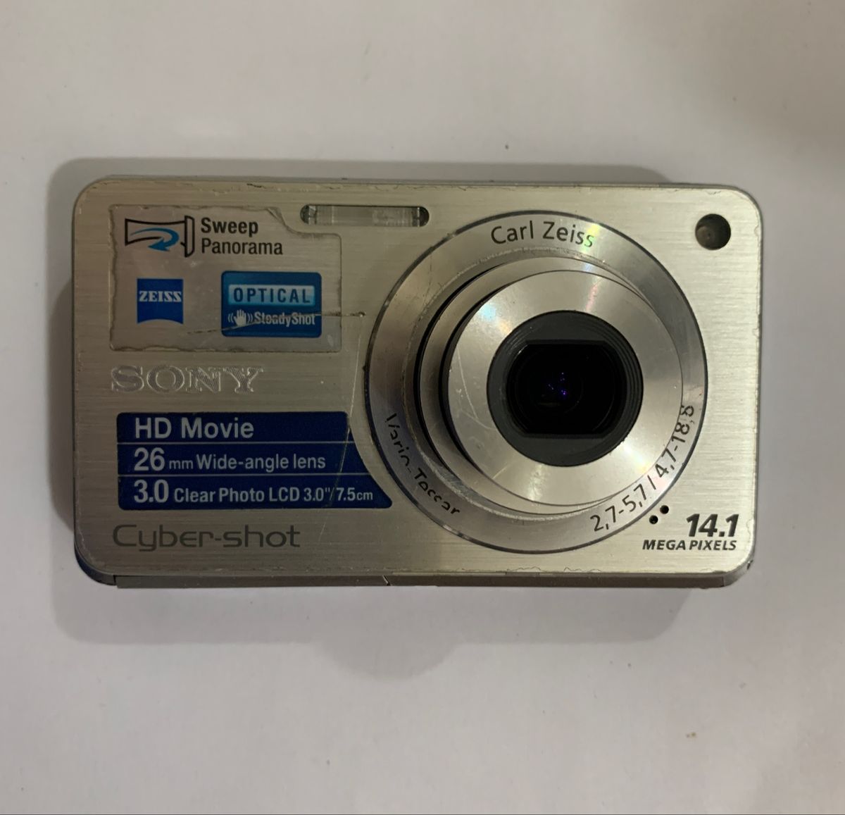 Macchina Fotografica Compatta Cyber-Shot DSC-WX7 - Bianco + Sony Carl Zeiss Vario Tessar 25 125mm F 26 63