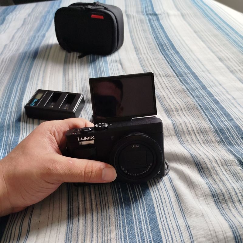 Câmera Fotográfica Lumix Tz90 Lumix Panasonic Usado 106416248