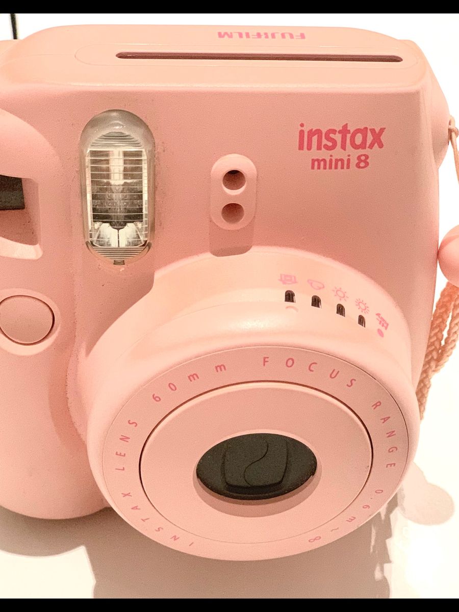 Câmera Instantânea Fujifilm Rosa | Produto Feminino Fujifilm Usado ...