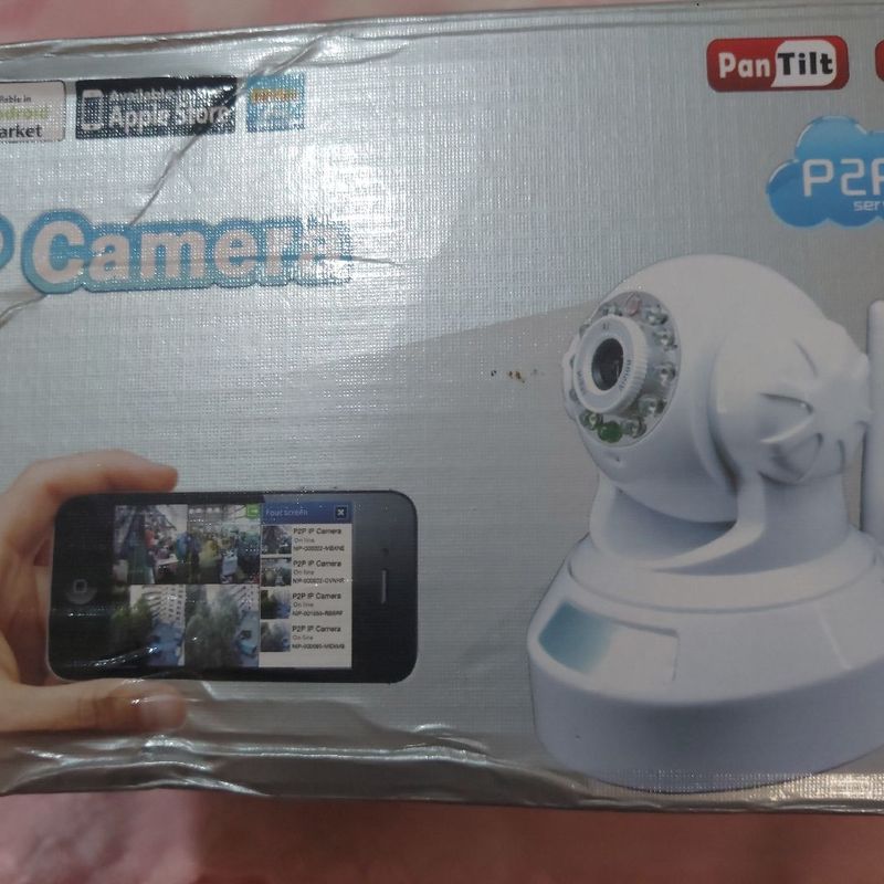 C mera Ip 2p2 Wi Fi sem Fio Item Info Eletro Ip Camera Usado