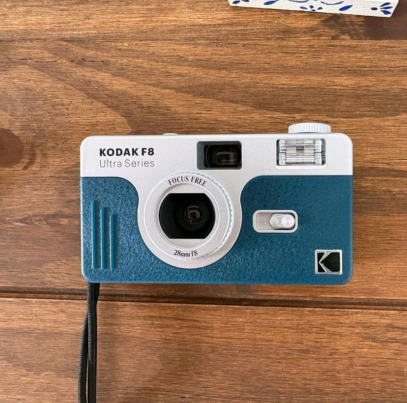 Câmera Kodak Ultra F8 35mm Azul Escuro | Máquina Fotográfica Analógica ...
